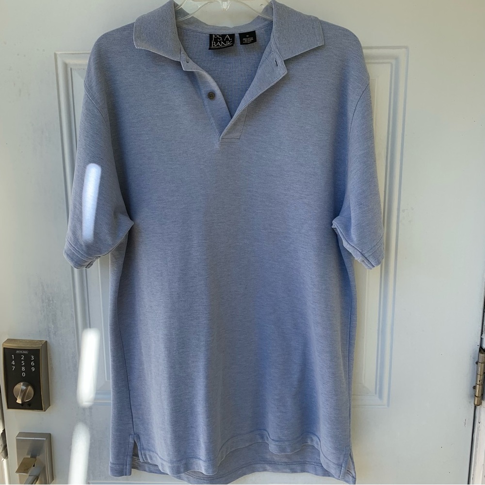 JOS A. BANK. Traveler’s Collection. Men’s Polo Shirt. Short sleeves. Lig…